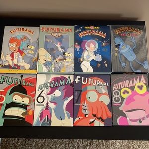 Futurama DVDs Volume 1-8
